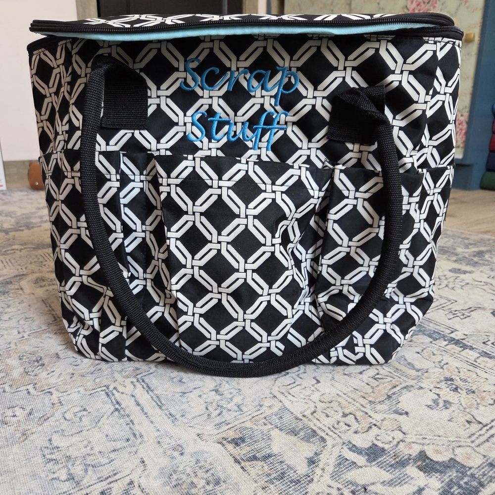 Black and White Tote Bag